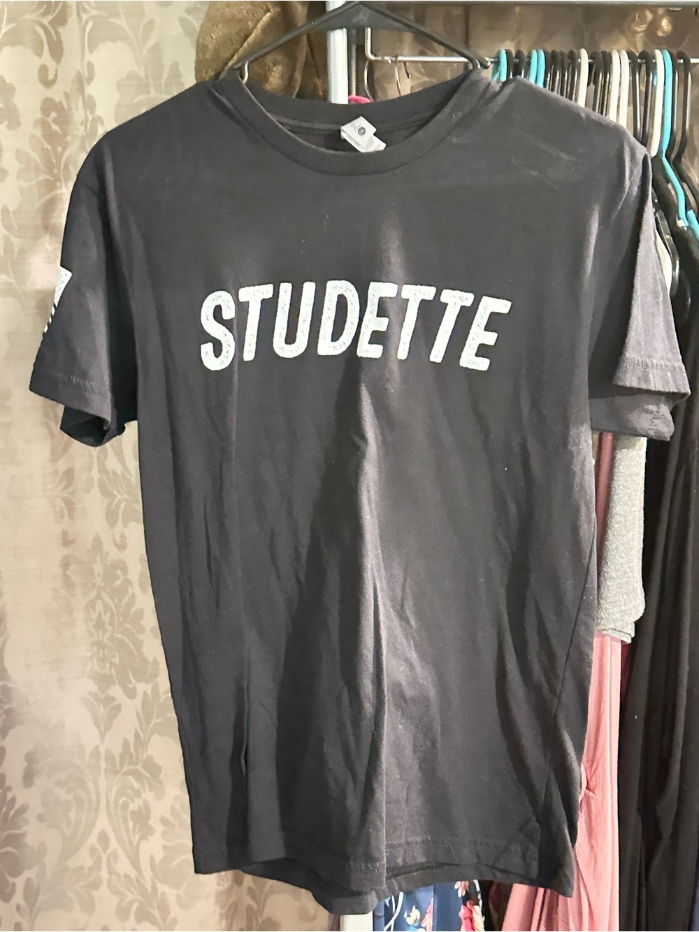 Next Level Apparel Black 'STUDETTE' Short Sleeve Tee